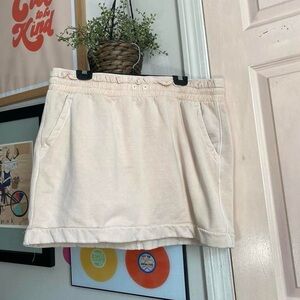 Goodthreads Beige Textured Skirt